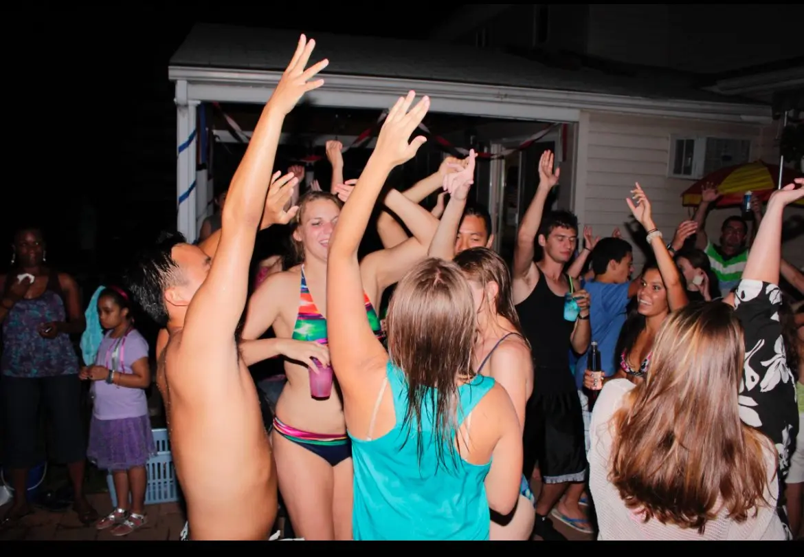 DJ Vito graduation techno dance party